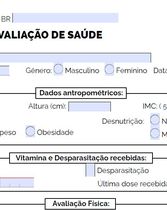 Ficha de Avaliação de Saúde - 2021