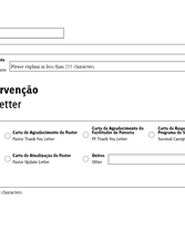 Carta de Intervenção - Sobrevivência