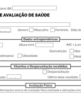 Formulário de Avaliação de Saúde